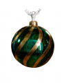 Georgina Bauble Green 10cm