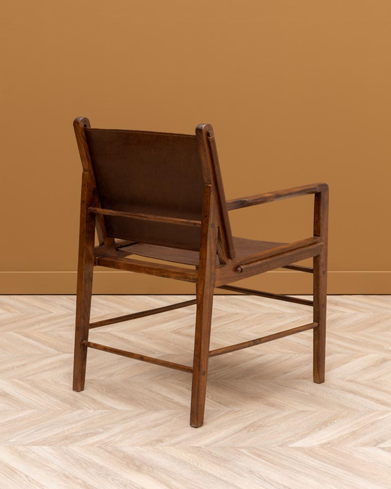 Arius armchair, brown