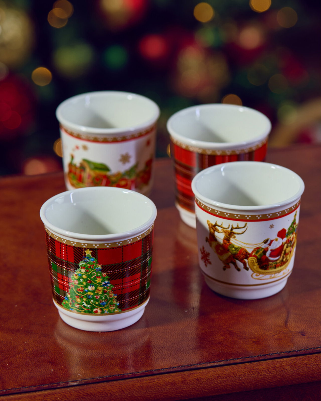 Yuletide Glöggbecher 4er-Set