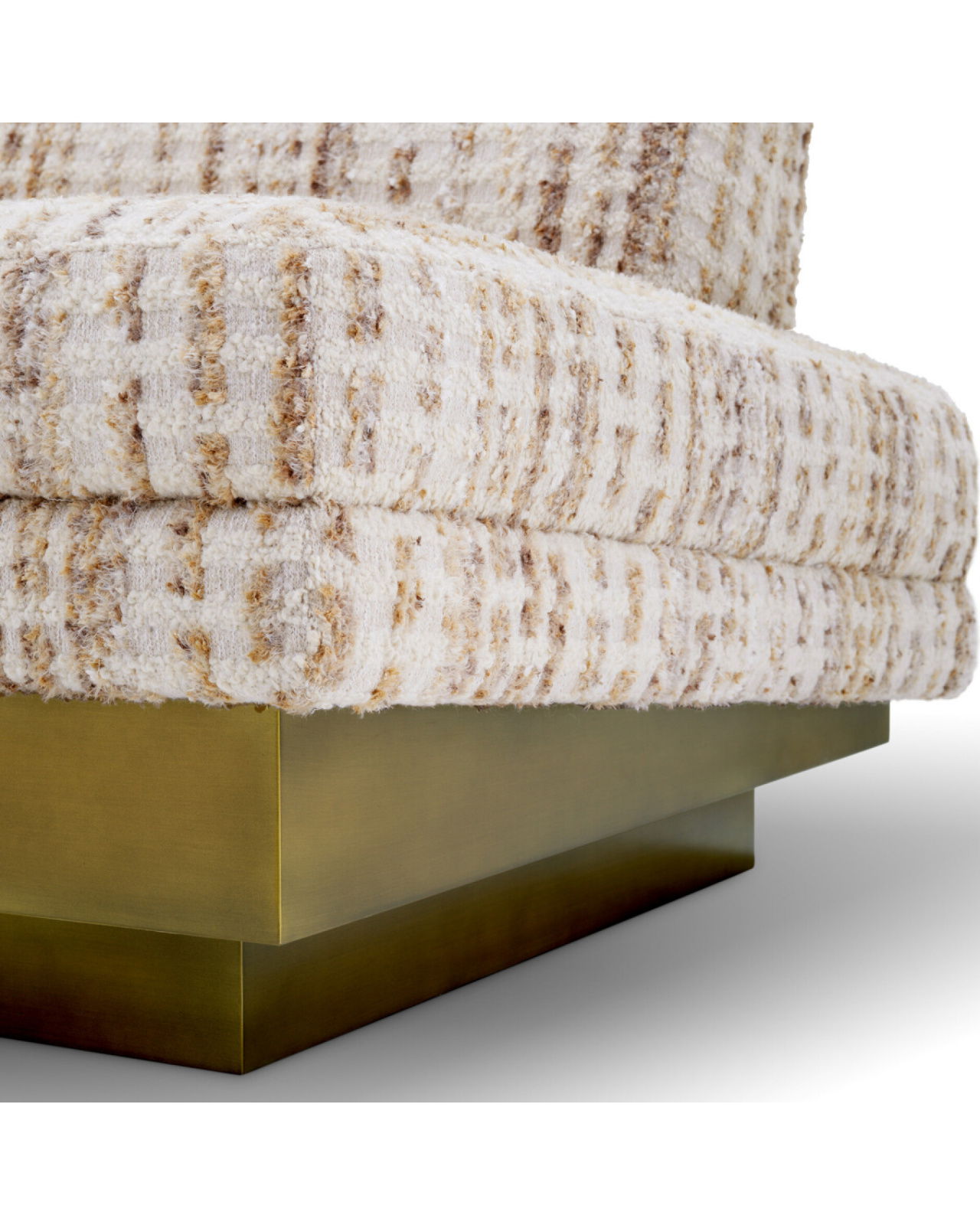 Rubina stoel antiek messing