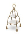 Vanelle Cake Stand vintage brass