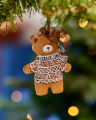 Oldbury peperkoek teddybeer kerstdecoratie