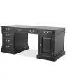 Desk british black finish OUTLET