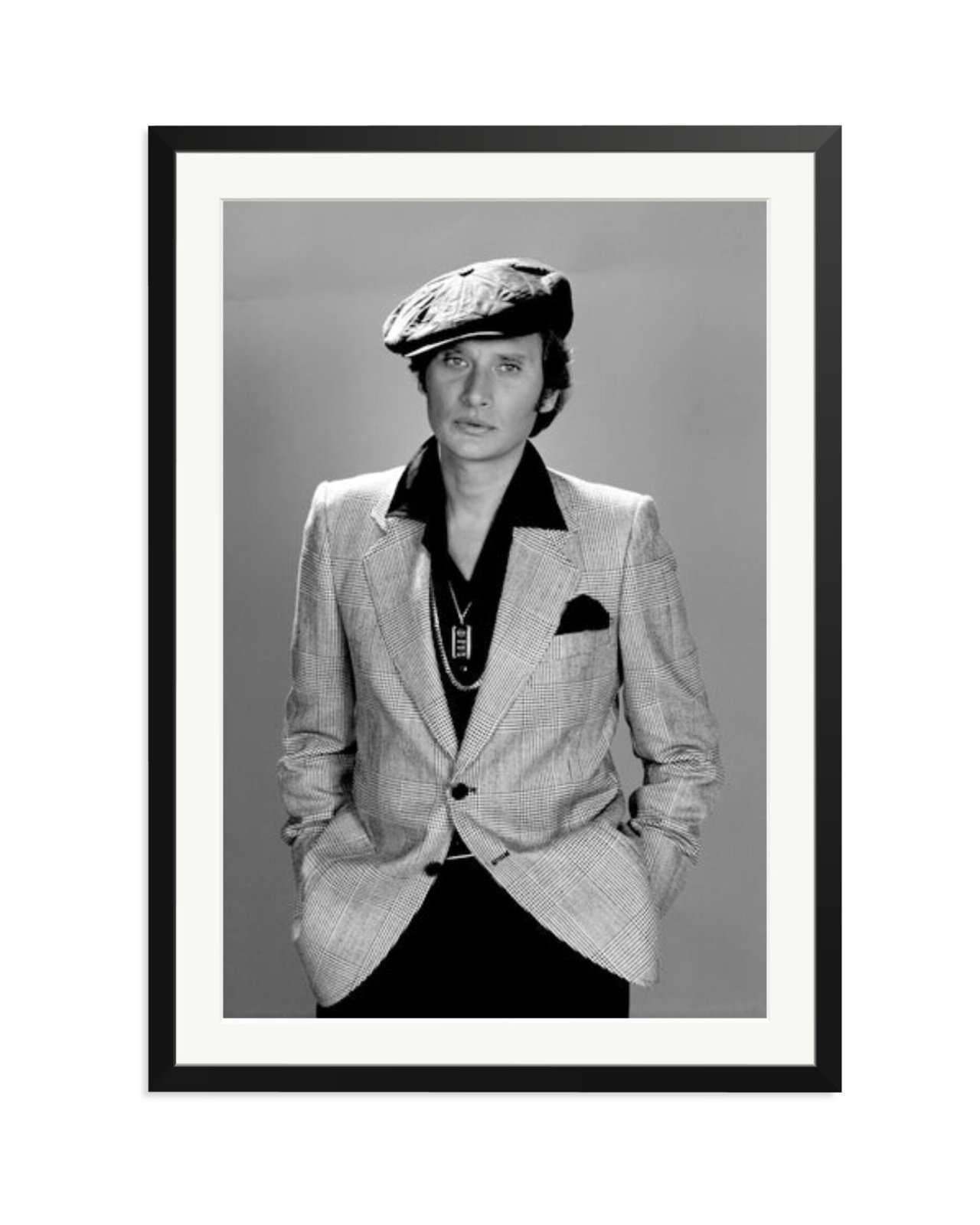 Johnny Hallyday, 1976 Black / XXL