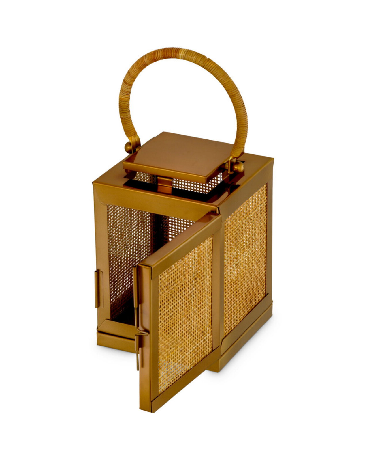 Georgian kynttilälyhty messinki