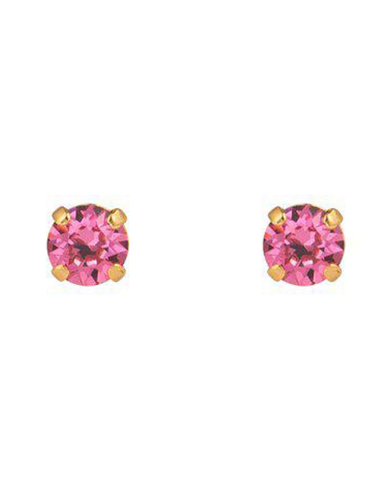 Mini stud earrings rose