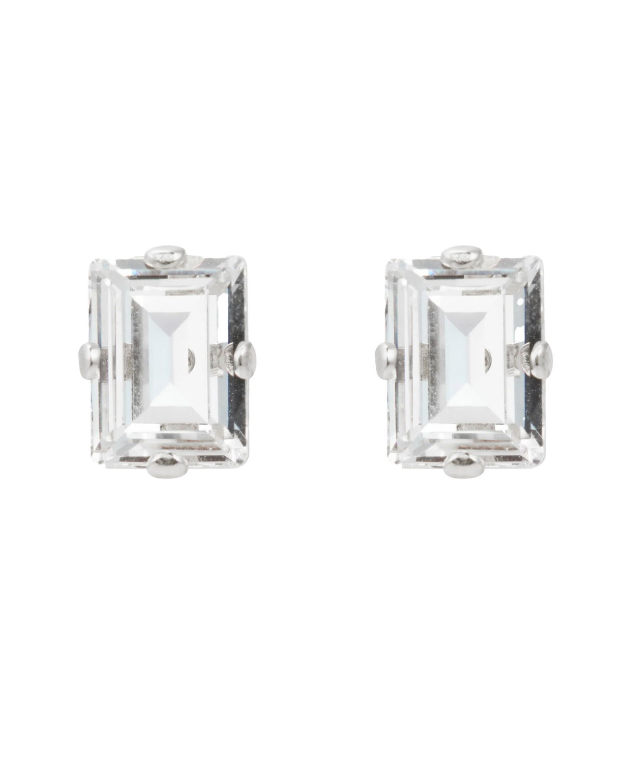 Diora Stud örhängen rhodium crystal