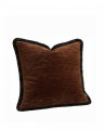 Jovino fringed cushion cover hazel