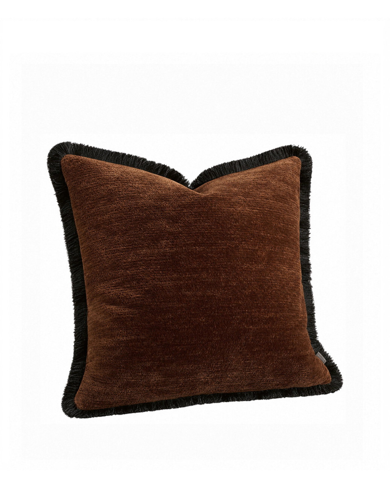 Jovino fringed cushion cover hazel