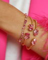 Antonia bracelet rose combo