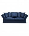 Hampton-sohvanpäällinen, indigo, 3-istuttava