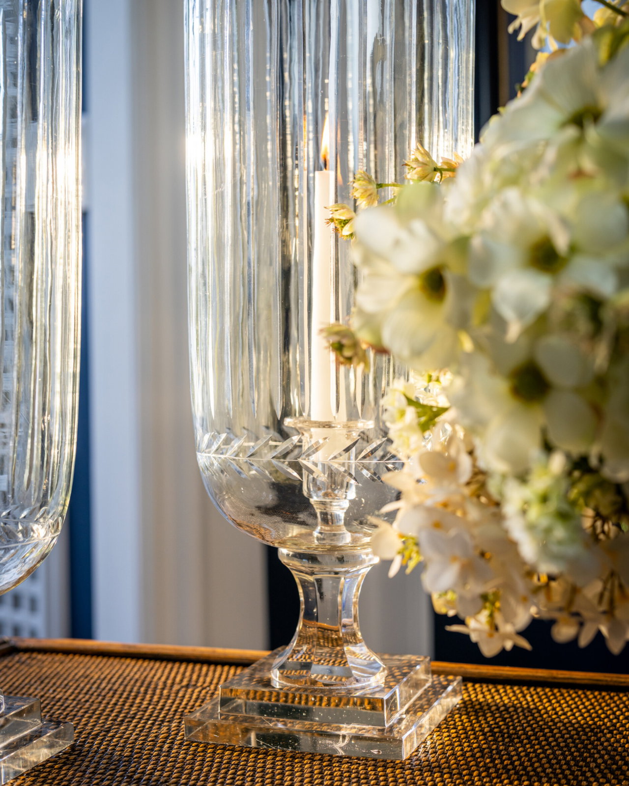 Clarisse candle lantern clear