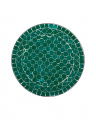 Toscana table green/black