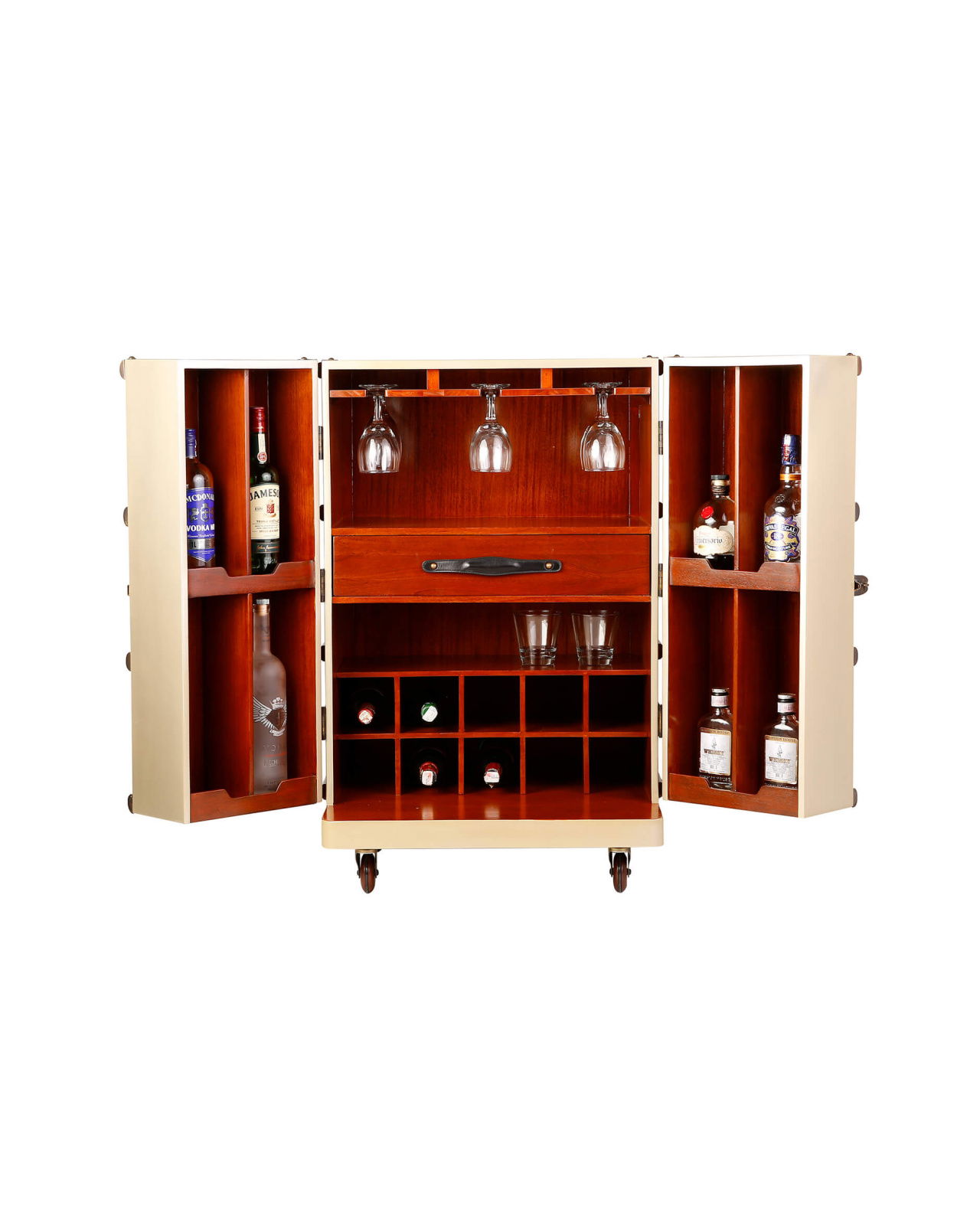 Polo Club Bar Cabinet Champagne