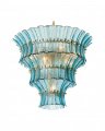 Toscano plafondlamp blauw