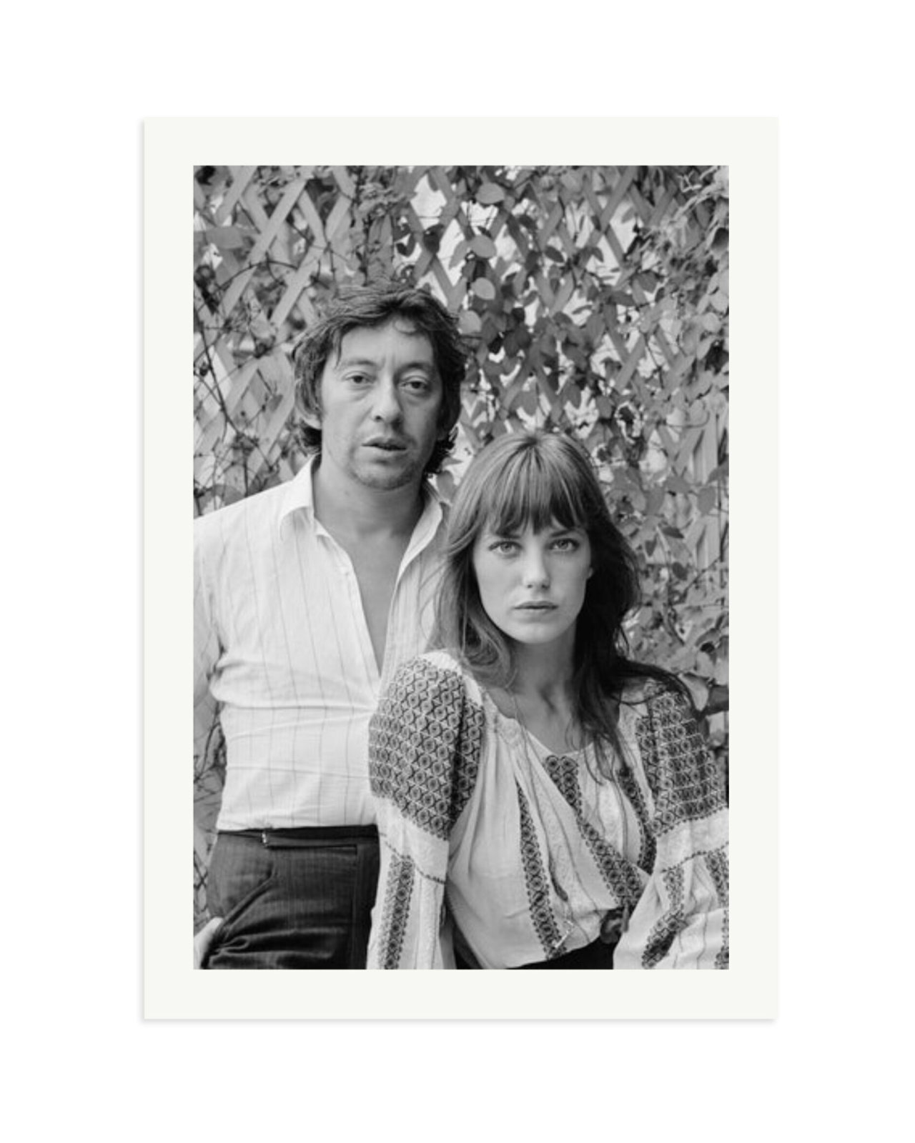 Gainsbourg's Rue de Verneuil Print Only / XXL