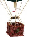 Travels Light Hot Air Balloon Velvet Green