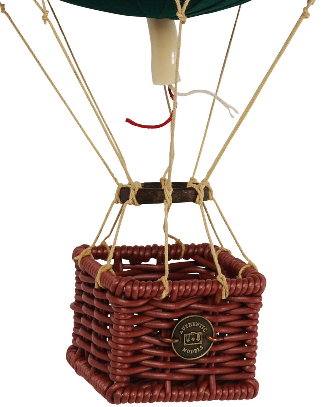 Travels Light luftballong sammet grön