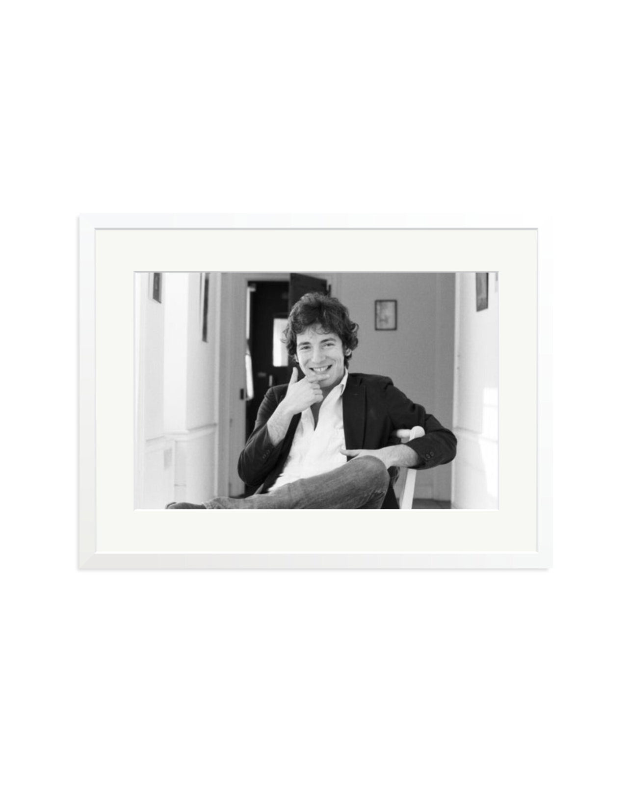 Bruce Springsteen at Home White / XL