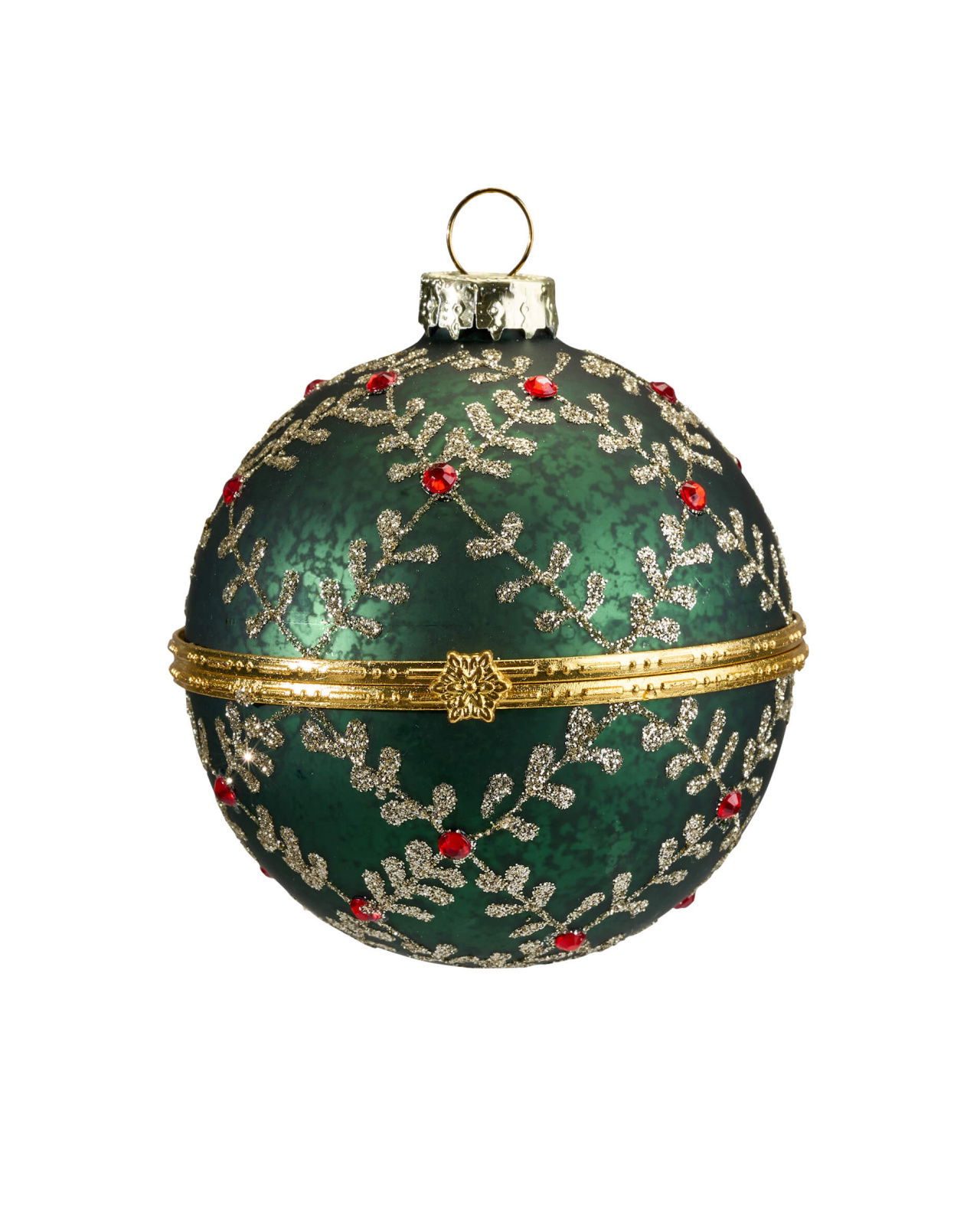 Dorothea julkula grön/guld 8cm