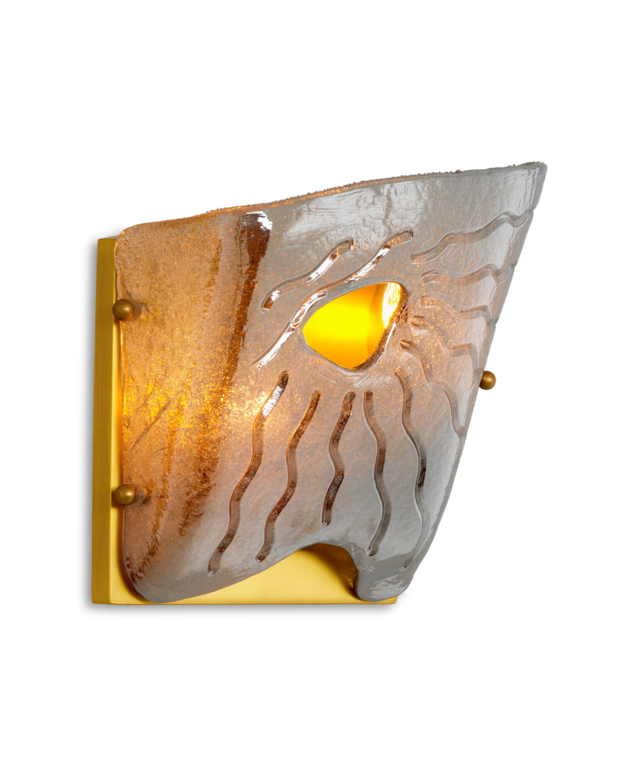 Orlandis vegglampe antikk messing