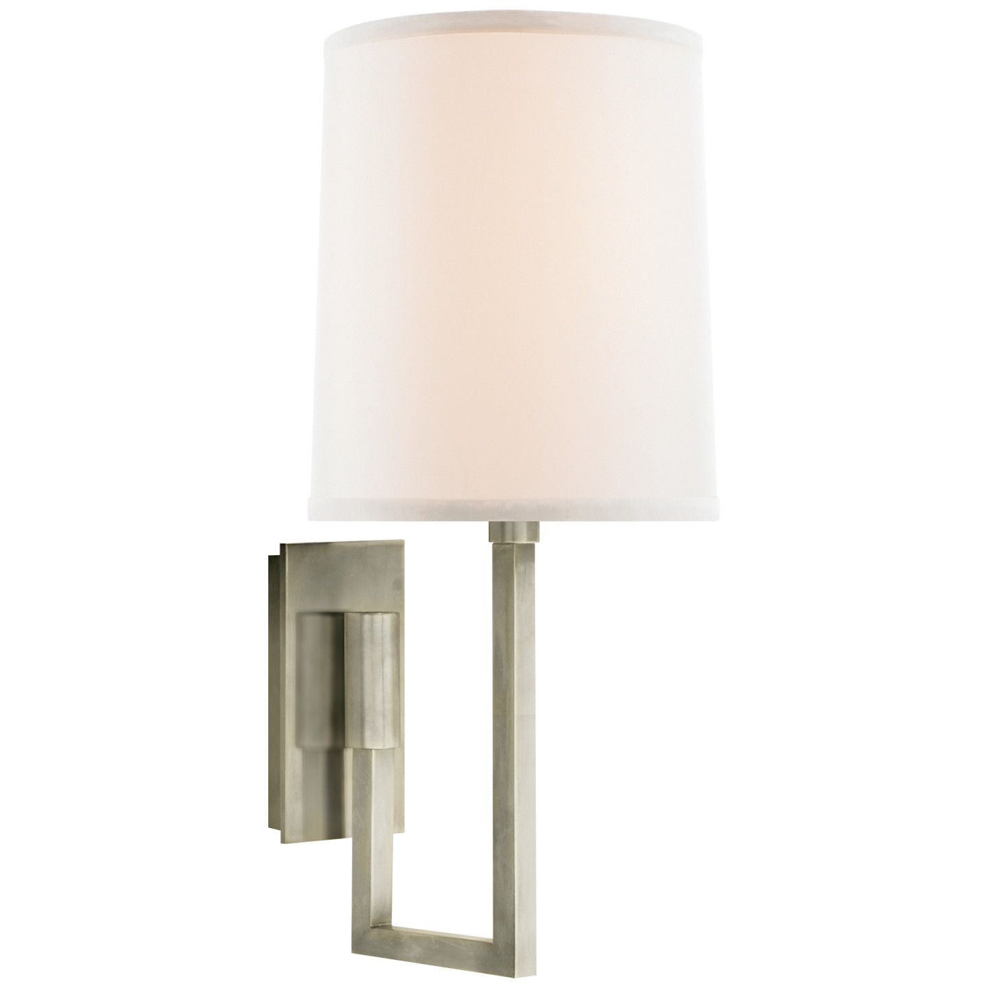 Aspect Library Sconce Pewter