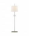 Cranston Buffet Lamp Silver/Linen