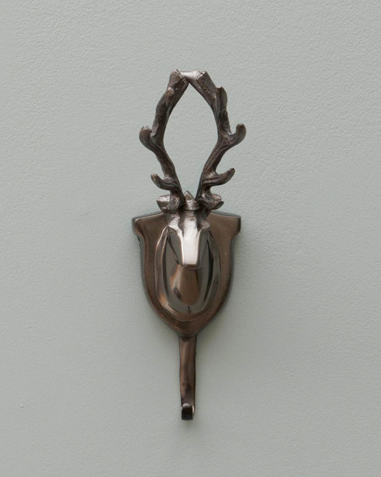 Reindeer Wall Hook Bronze