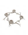 Antlers Candle Holder Silver