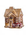 Peder Gingerbread House Ornament Gold