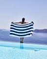 Santorini Stripe badehåndkle