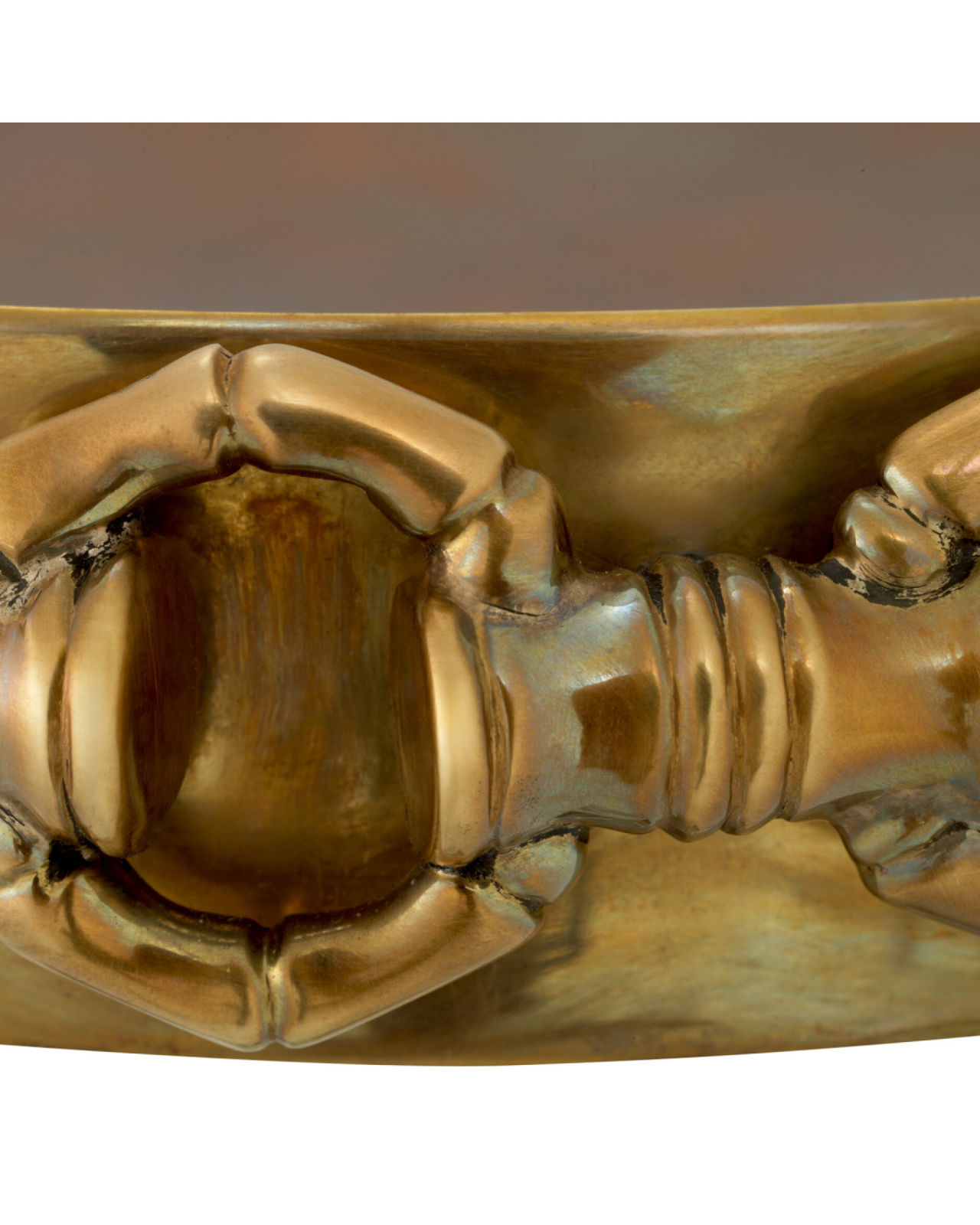 Clementine skål vintage mässing