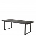 Melchior Dining Table Charcoal Oak 230cm
