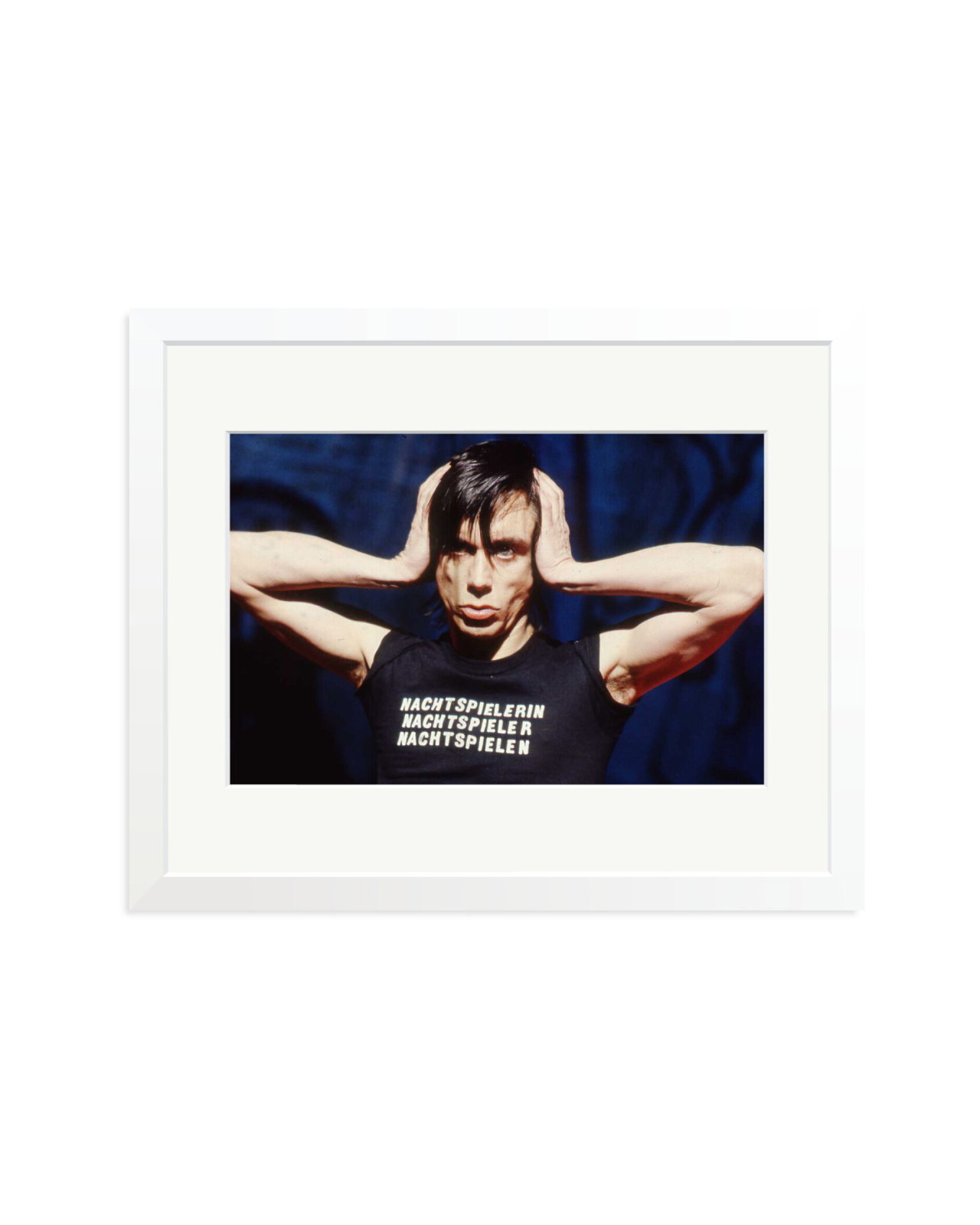 Iggy Pop on TopPop White / Medium