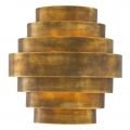 Rizzi Wall Lamp vintage brass Double