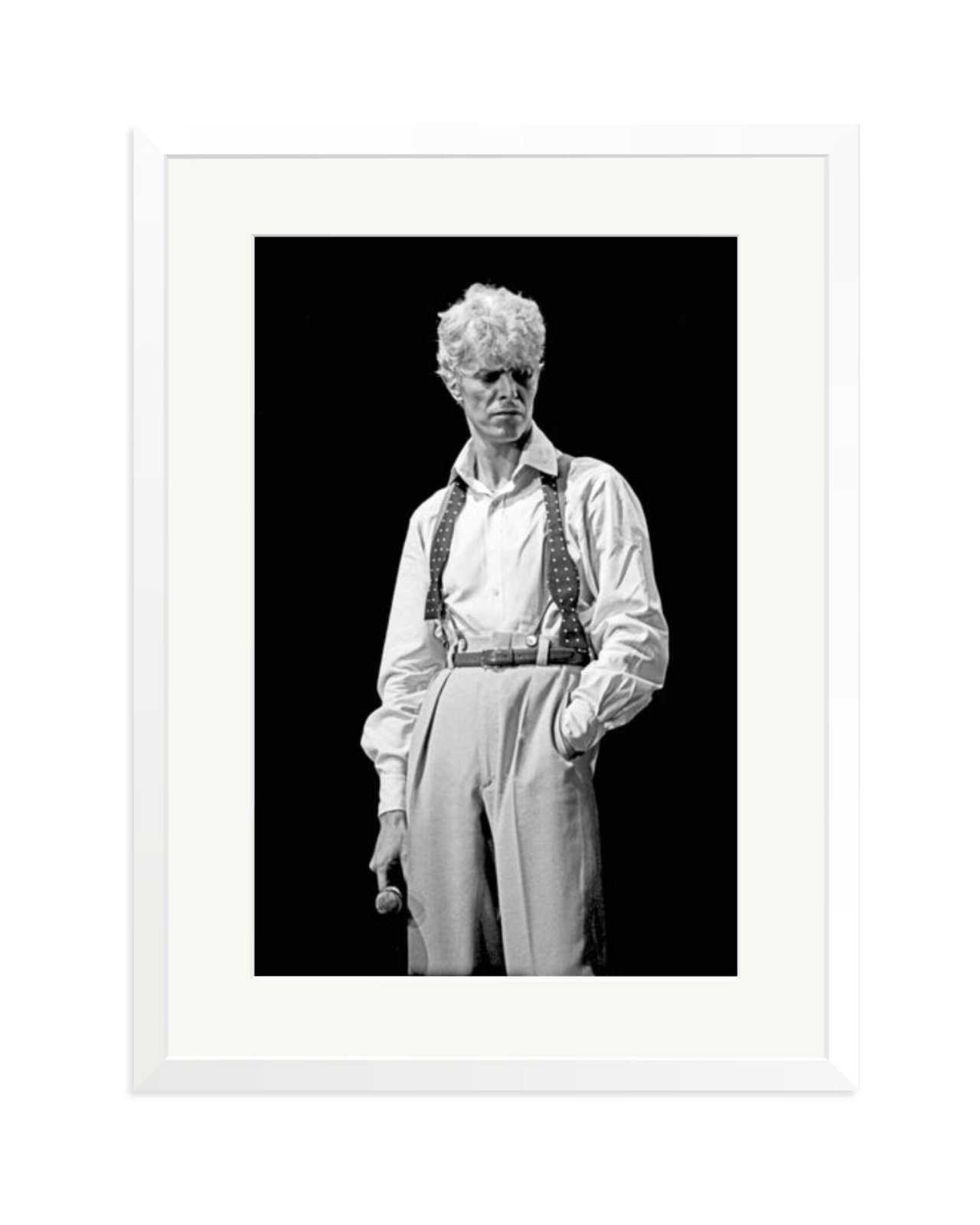 David Bowie 1983 Black and White White / XL