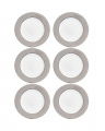 Fairmont Dinner Plate Grey 6-pack