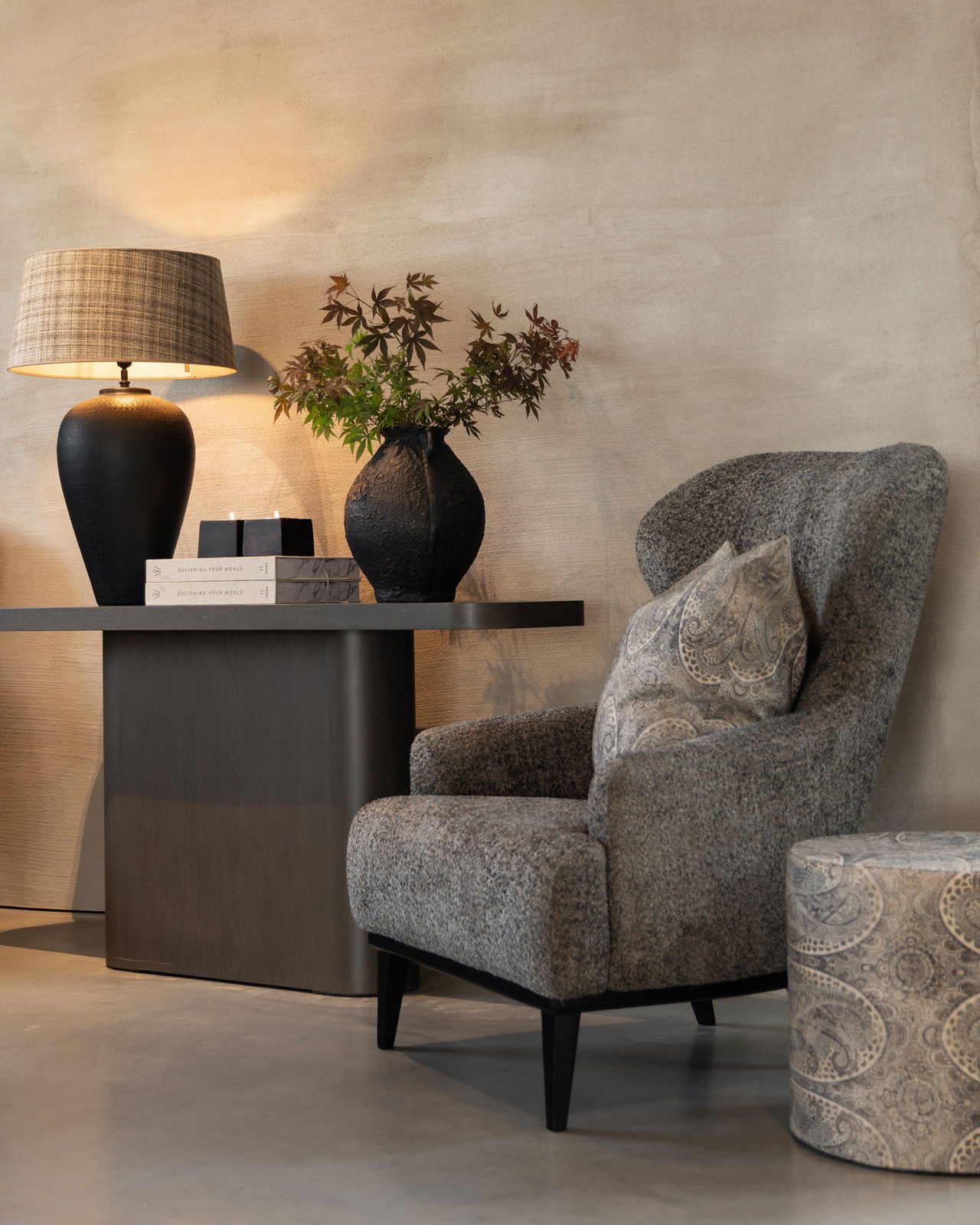 Toulouse fåtölj vega wood