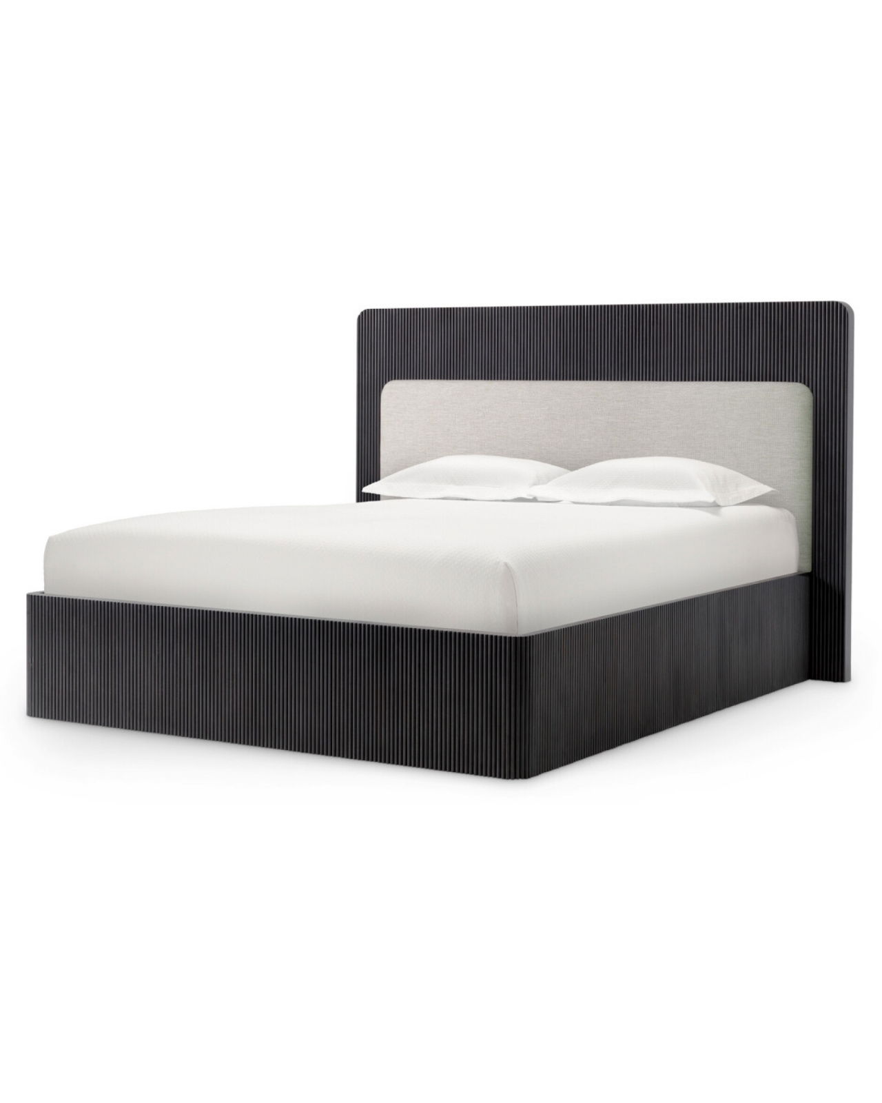 Dimitrios-sängynrunko, hiilenharmaa