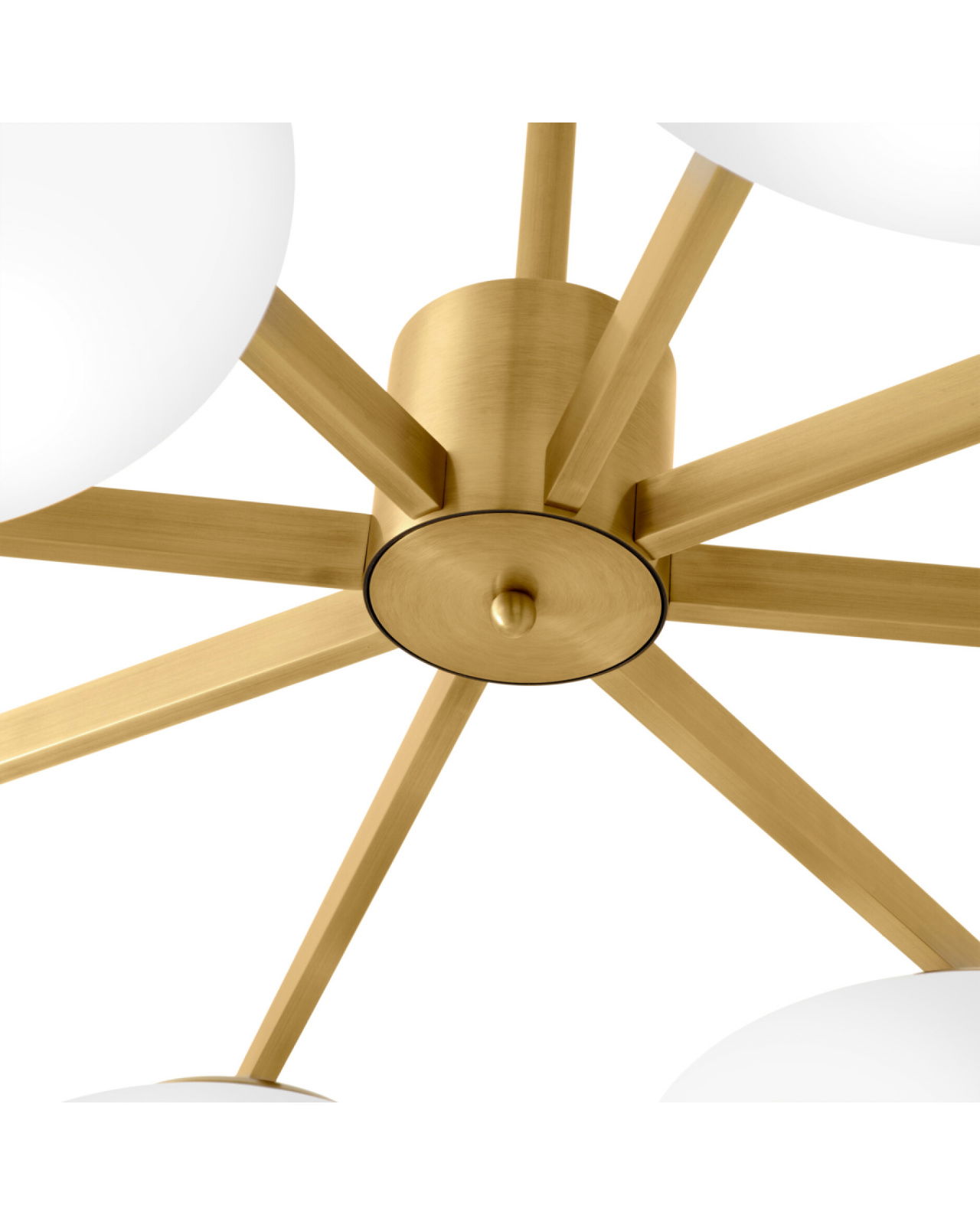 Evergreen takkrona antik mässing