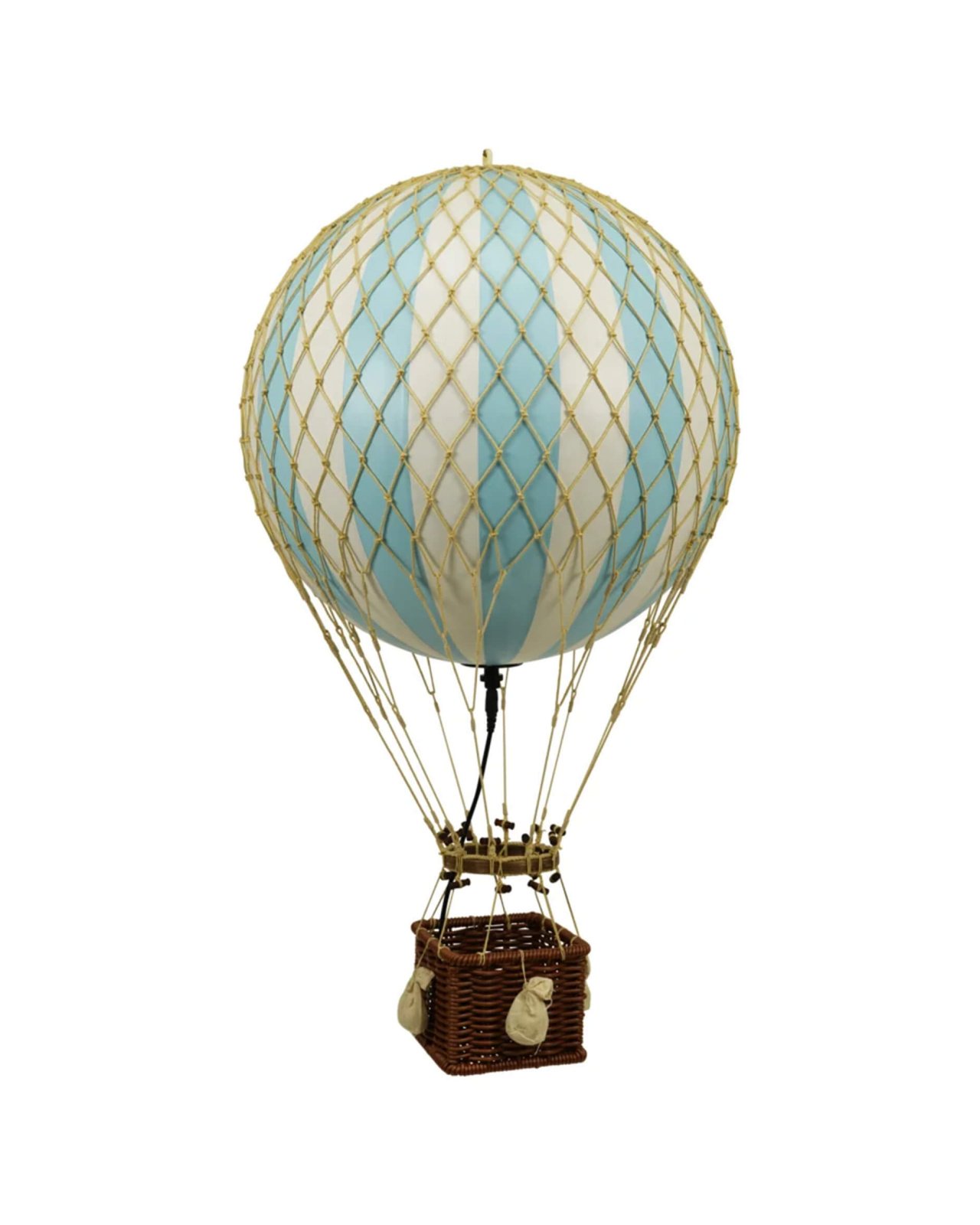 Royal Aero luftballong LED ljusblå