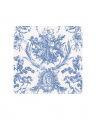 Romantic Toile servetten blauw 20-pack