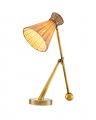 Kon Tiki Table Lamp Vintage Brass