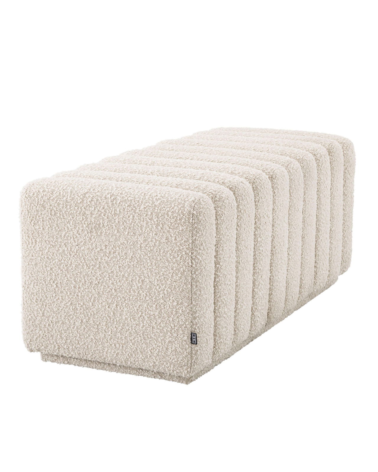 Bente bänk bouclé cream