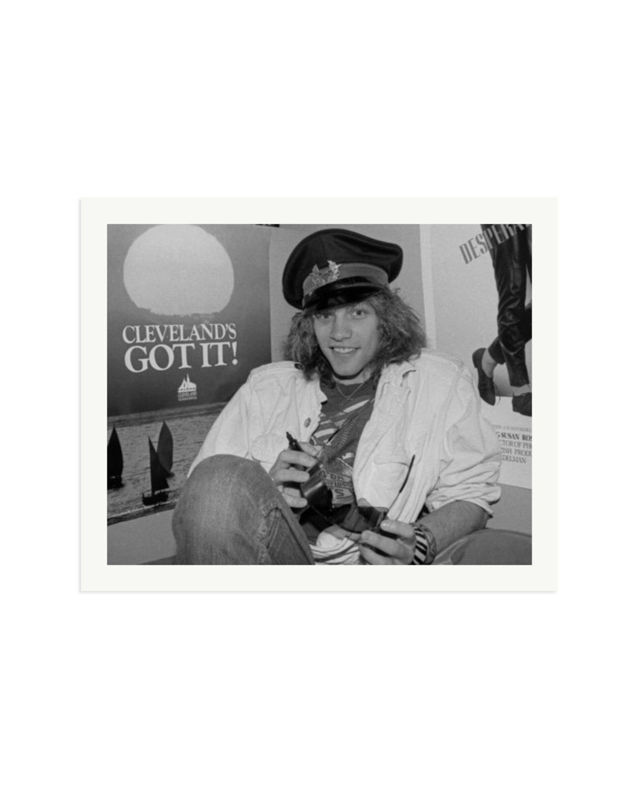 Jon Bon Jovi, 1985 Print Only / XXL