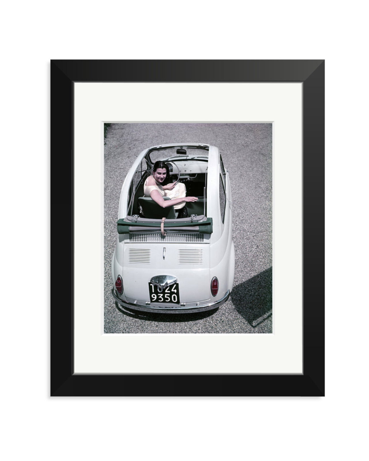 Fiat 500 - Woman Sunroof Black / Small