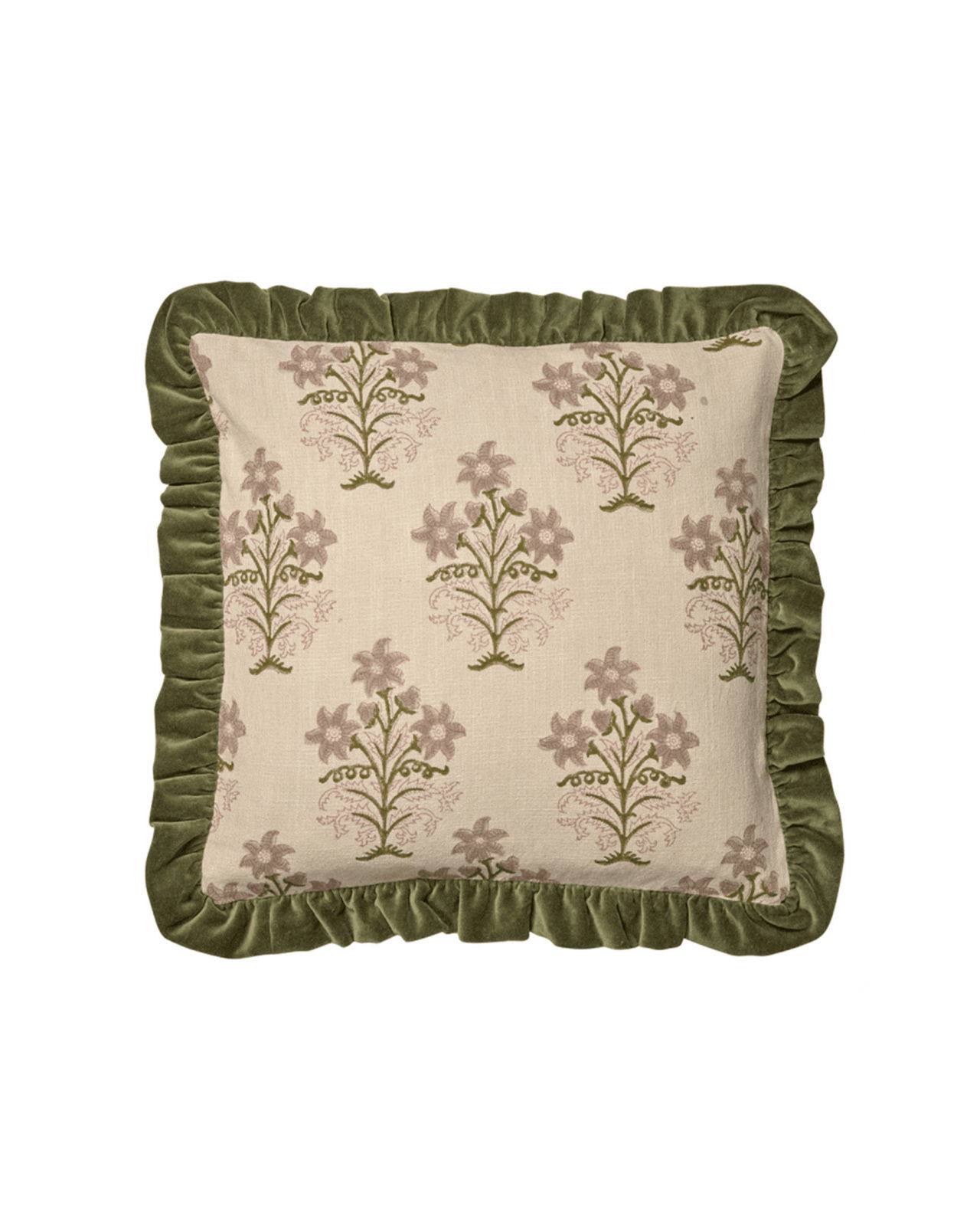 Cushion cover Lily Green
