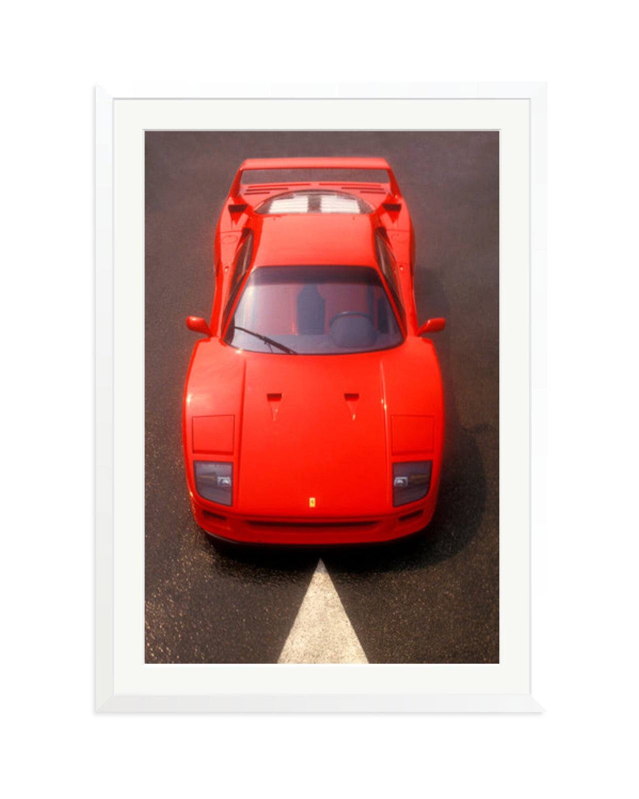 F40, '87 White / XXL