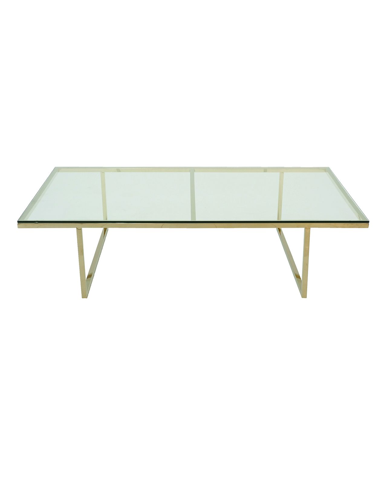 Robb coffee table brass