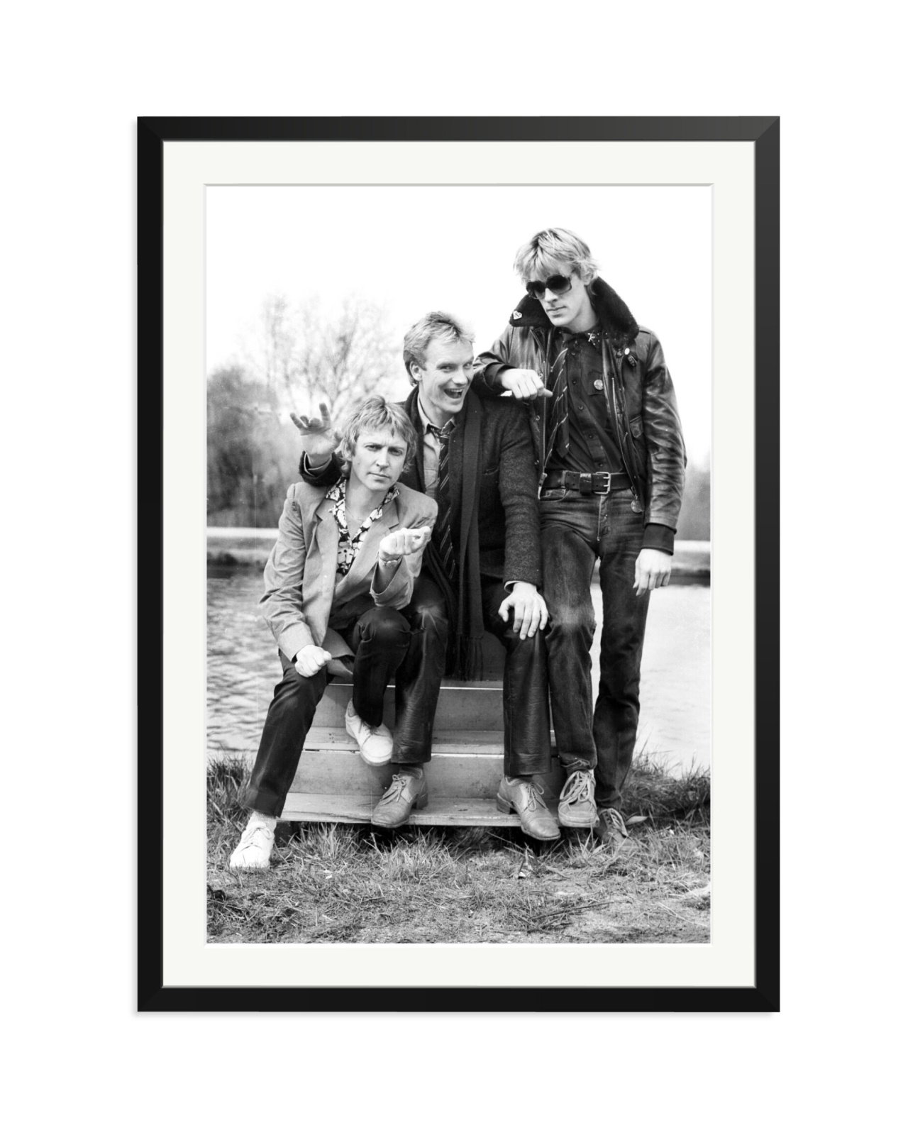The Police in Amsterdam Black / XXL
